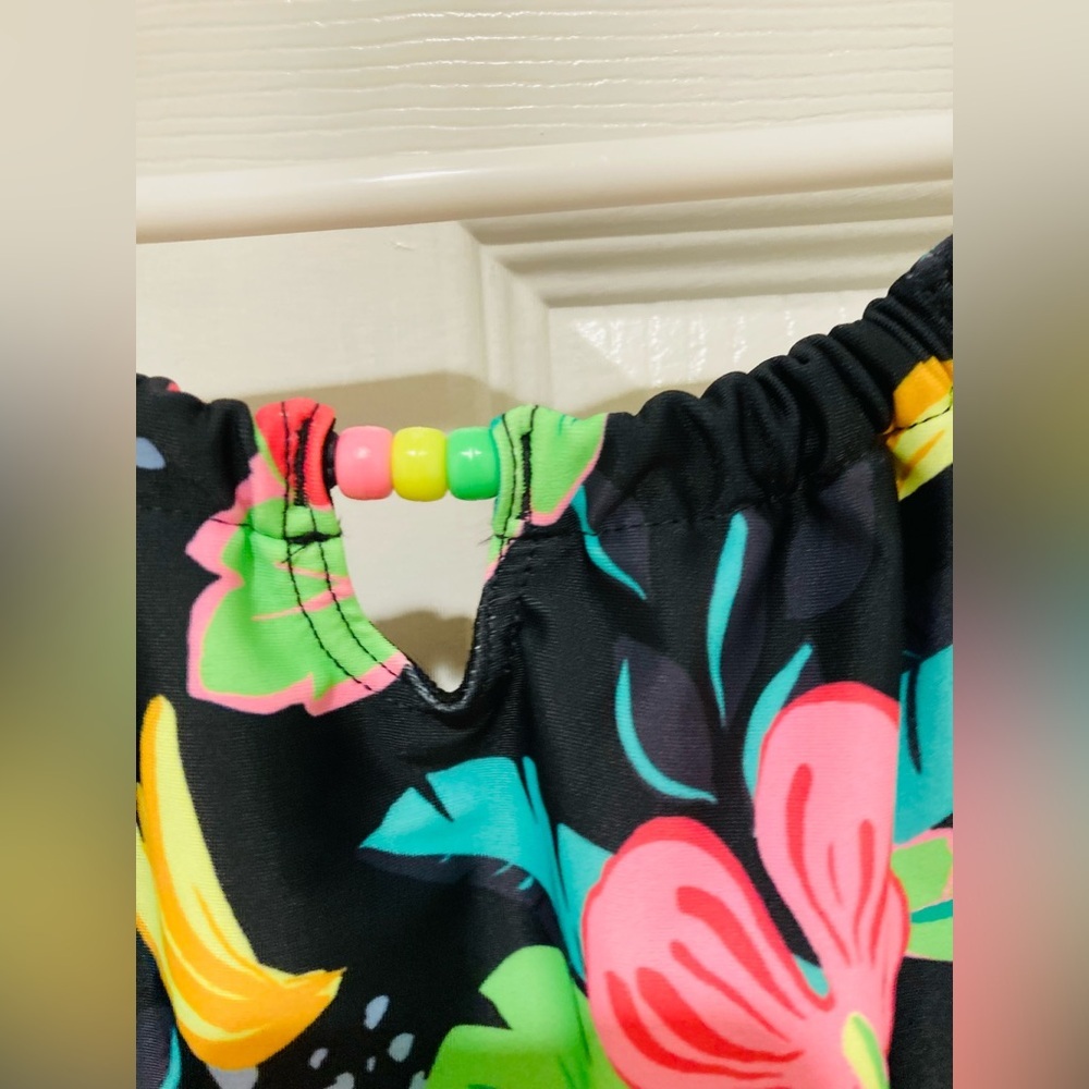 NWT Old Navy size M (8) Tropical Kids One Piece Swimwear - Picture 6 of 8